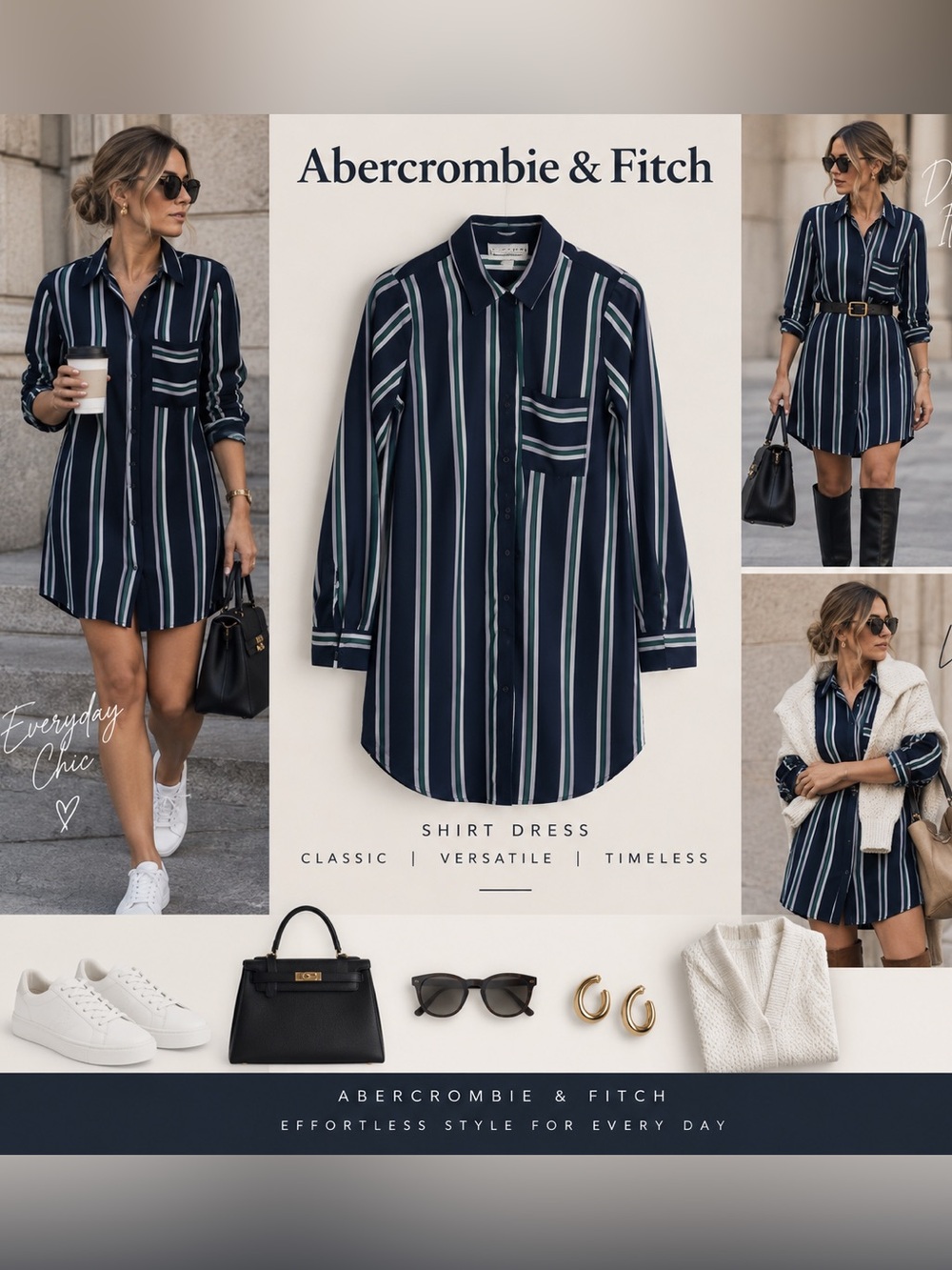 Abercrombie & Fitch blouse dress in XS / US 0-2